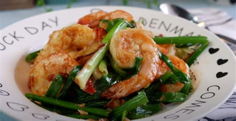 Thai Prawn Ginger Spring Onion Stir Fry Recipe Recipes Net