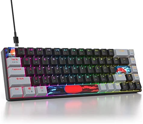 Owpkeenthy Teclado Mec Nico Port Til Para Juegos Por Ciento