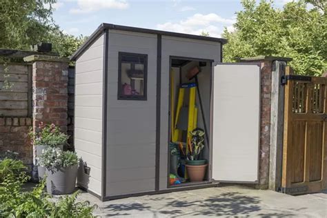 Keter Manor Shed Outdoor Plastic Garden Storage Shed Waterproof