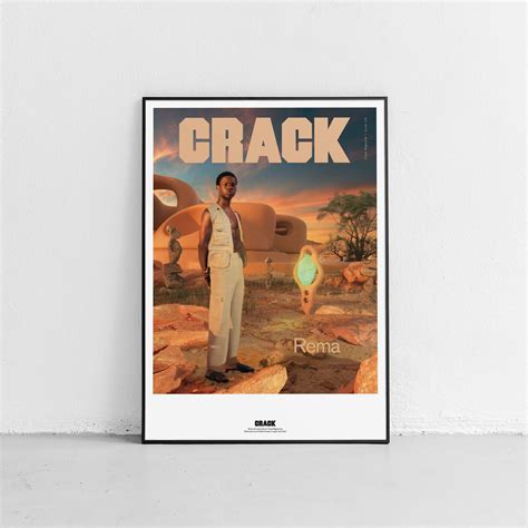 Issue 121: Rema Cover Print - Crack Magazine