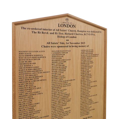 Wooden Honours Boards | Creative Honour Boards