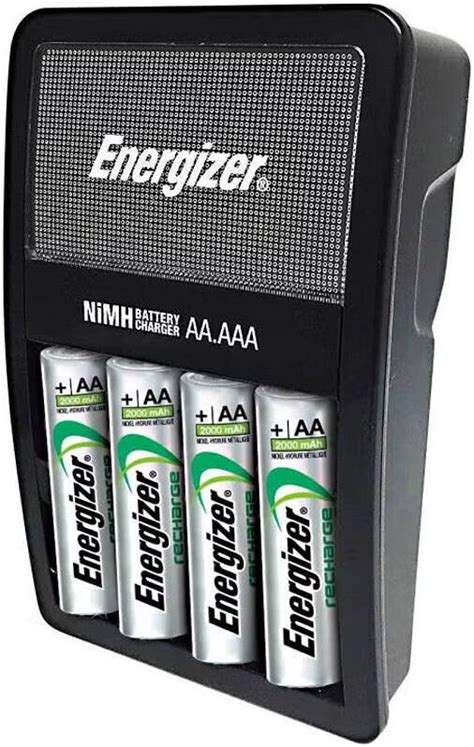 Energizer Recharge Value Nimh Battery Charger Aa 260 300ma And Aaa