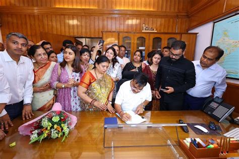 Shri C R Patil Takes Charge As Union Minister For Jal Shakti Water