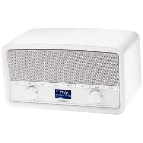 Buy Goodmans Digital FM Radio With Bluetooth Streaming In Piano White