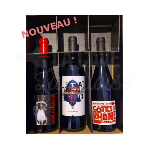 Coffret Vins Vieille Mule La Cave Lavalloise à LAVAL 53 en Mayenne