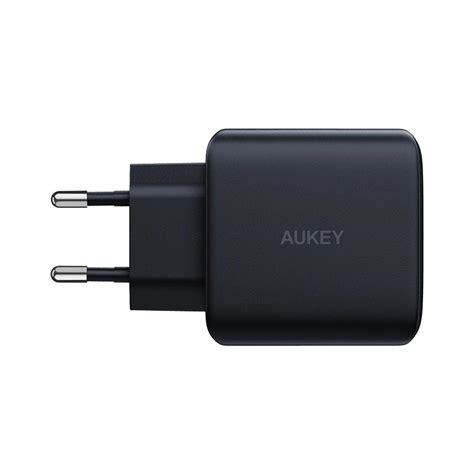 AUKEY PA B4T Omnia II Duo 45W 2 Port PD Wall Charger With GaN Power