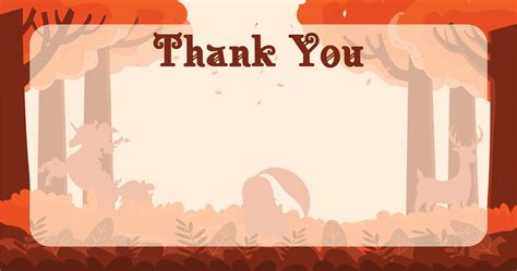 Thanksgiving Thank You Cards - 11 Free PDF Printables | Printablee