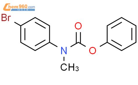 918934 52 8 Carbamic acid N 4 bromophenyl N methyl phenyl ester化学式