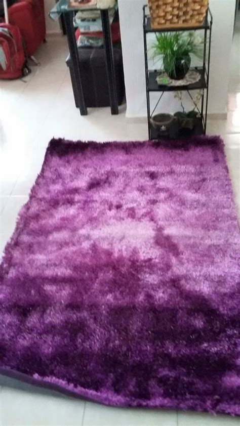 Alfombra Morada 1 000 00 En MercadoLibre Mlm Shag Rug Rugs Home