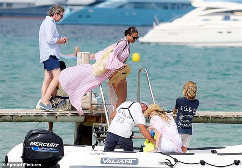 Strictly S Emma Weymouth Displays Her Model Figure In A Tiny Triangle Bikini Top In Saint Tropez