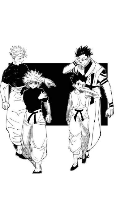 Hxh Jjk Desenhos De Anime Personagens De Anime Ilustração De Mangás