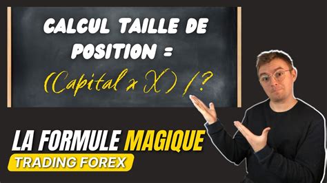 Comment Calculer La Taille De Position En Trading Guide Complet Pips