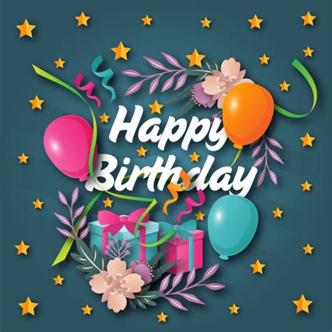 Greeting Card Happy Birthday Hd