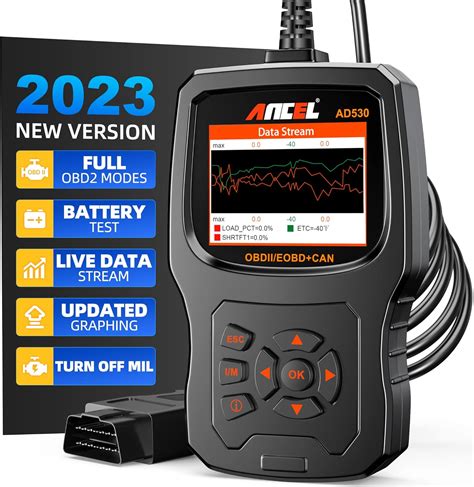 ANCEL AD530 OBD2 Diagnosegerät Universal Auto Diagnosegerät Deutsch