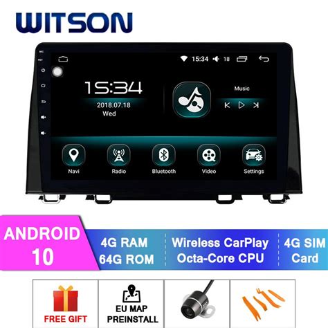 WITSON Sistema De DVD Para Coche Reproductor De Dvd Para HONDA CRV 10