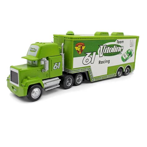 Disney Pixar Cars 2 Mack Uncle No.61 Vitoline Diecast alloy Toy Car model for children 1:55 ...