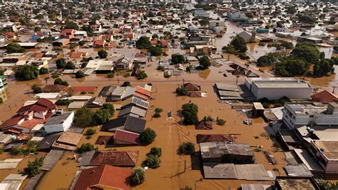 Cheias históricas no Rio Grande do Sul As alterações climáticas nunca