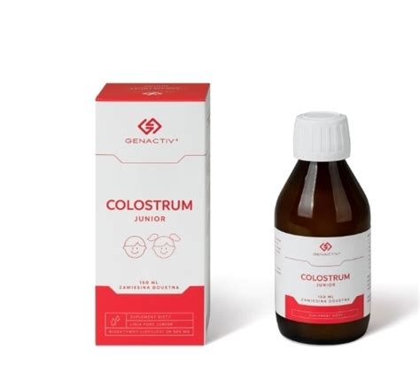 Colostrum Junior Genactiv Zawiesina Doustna Ml W Apteka Internetowa