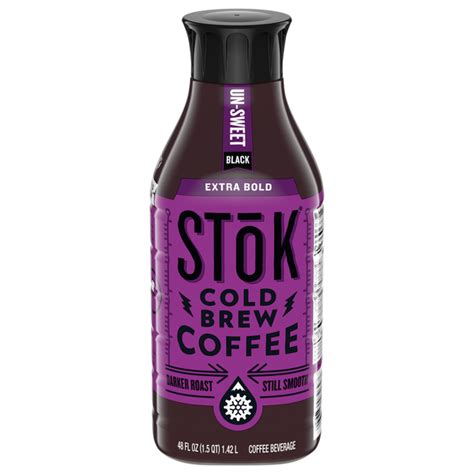 Save On Stok Un Sweet Black Extra Bold Cold Brew Coffee Order Online Delivery Giant