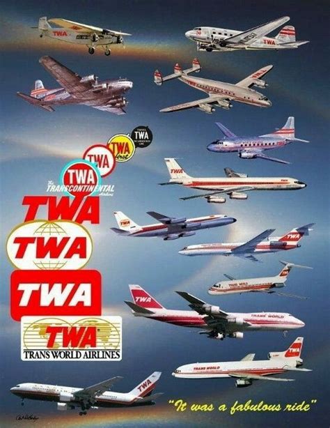 Twa Trans World Airlines Vintage Airlines Vintage Airline Posters