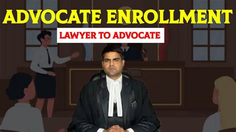 How To Be An Advocate Enrollment Procedure With The Bar YouTube