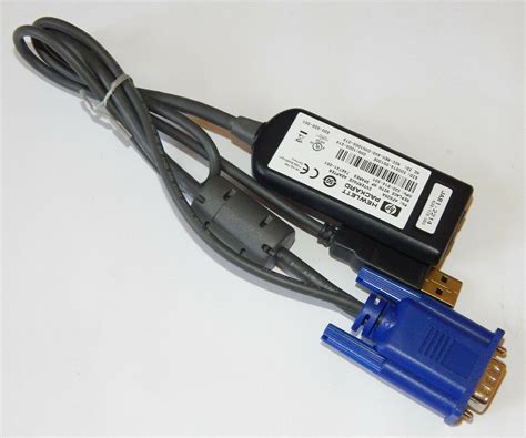 HP AF629A KVM VGA USB VM CAC Interface Adapter 748741 001 520 914 501