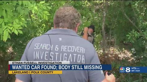 Ethan Fussell Murder Case Suspect’s Car Found Body Still Missing Deputies Say Youtube