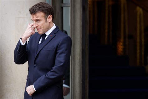 France La popularité d Emmanuel Macron en baisse