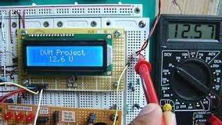 Lec 5 3 digital voltmeter with PIC16F877A مقياس للجهد Doovi