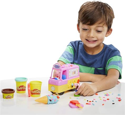 Play Doh Cami N De Helados De Peppa Pig Dondino Juguetes