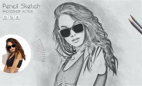 15 Fantastic Pencil Sketch Photoshop Actions - Inspiration ...