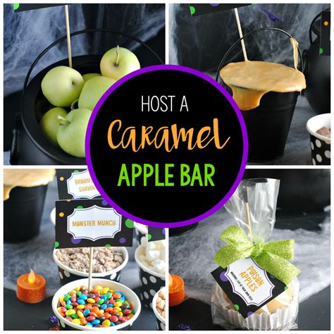 How to Put Together a Fun Caramel Apple Bar – Fun-Squared