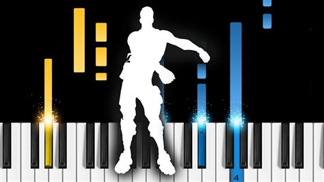 Fortnite Dances Easy Piano Tutorial Youtube