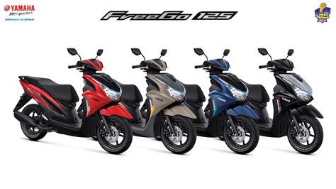 Yamaha FreeGo 125 Tampil Lebih Gagah Dengan Warna Baru