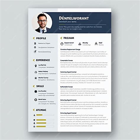 Professional CV Template | Premium AI-generated image