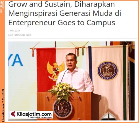 Grow And Sustain Diharapkan Menginspirasi Generasi Muda Di