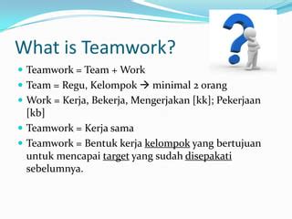 Solid Teamwork PPT