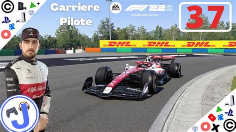 F1 22 Carrière Pilote S01 37 GP Hongrie Essais Libres YouTube