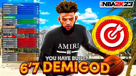 This Point Guard Demigod Build Will Break Nba K Best Iso Build