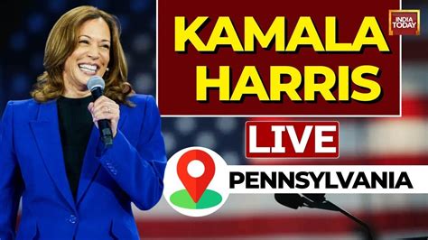 Kamala Harris Rally Live Vp Harris Pennsylvania Live Kamala Harris