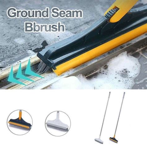 Jual Floor Brush In Sikat Toilet Kamar Mandi Sikat Dorong Gagang