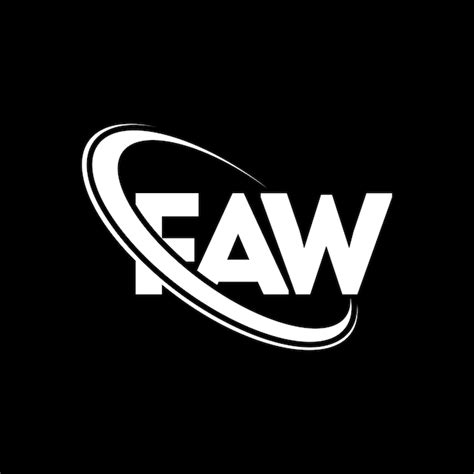 Premium Vector | Faw logo faw letter faw letter logo design initials ...