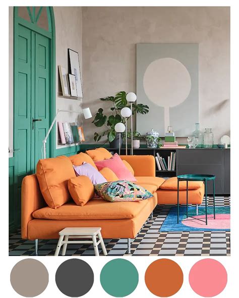 Colori Palette Ikea Colori Design E Tradizione Per Un Soggiorno