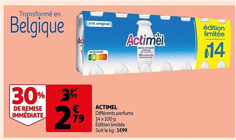 Promo Actimel Chez Auchan Icatalogue Fr