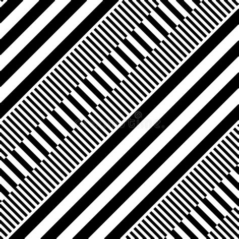 Seamless Diagonal Stripe Pattern Stock Vector Illustration Of