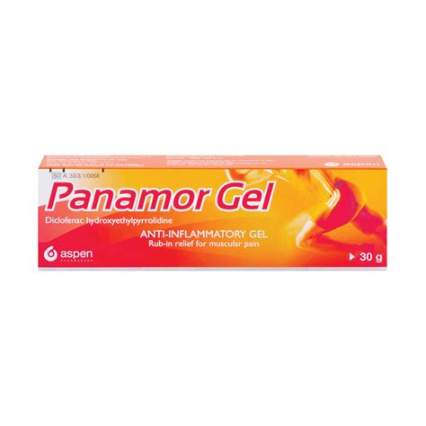 Panamor Anti-Inflammatory Gel 30g - Med365