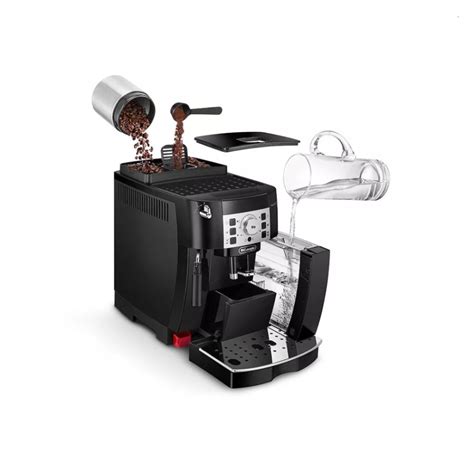 Delonghi Magnifica S Fully Automatic Coffee Machines (Black) | ECAM12 ...