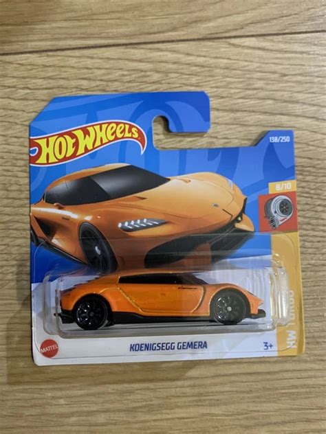 HOT WHEELS KOENIGSEGG Gemera Hw Turbo Hcx Orange PicClick UK