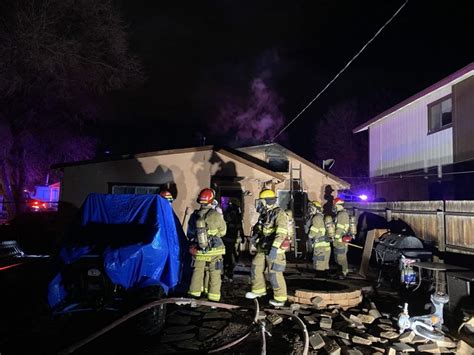 Flagstaff Firefighters Battled A House Fire In The Sunnyside ...