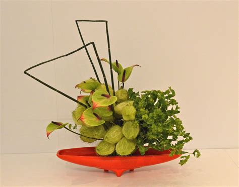 Ikebana Au Salon Du Livre De Gen Ve Sogetsu Branche Suisse